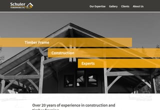 Schuler Timberworks website