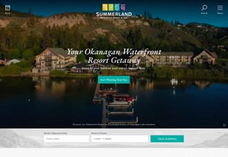 Summerland Waterfront Resort & Spa website