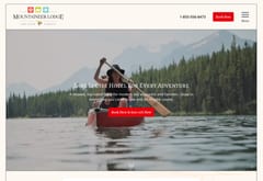 Mountaineer Lodge website, Lake Louise Canadian Rockies